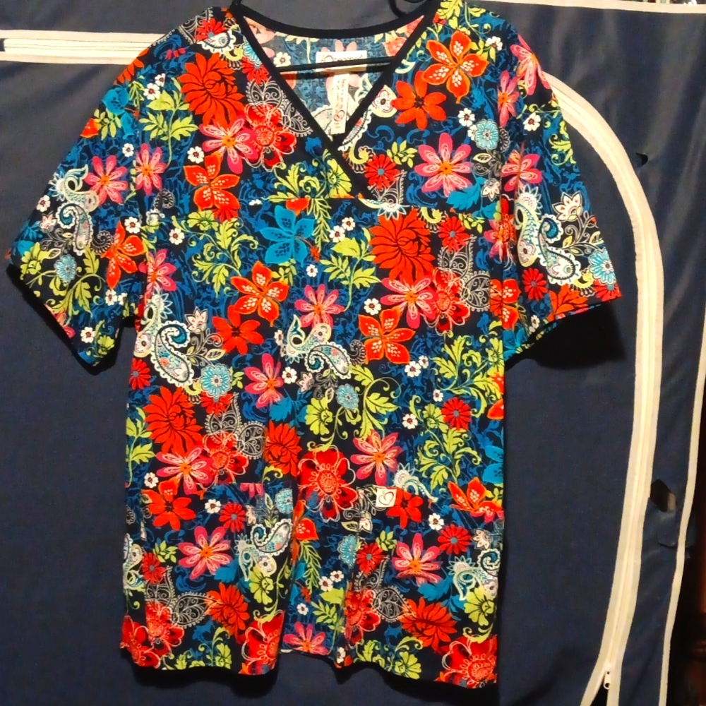 PEACHES brand Scrub Top